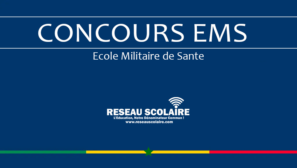 Epreuves Concours EMS - Ecole Militaire de Sante