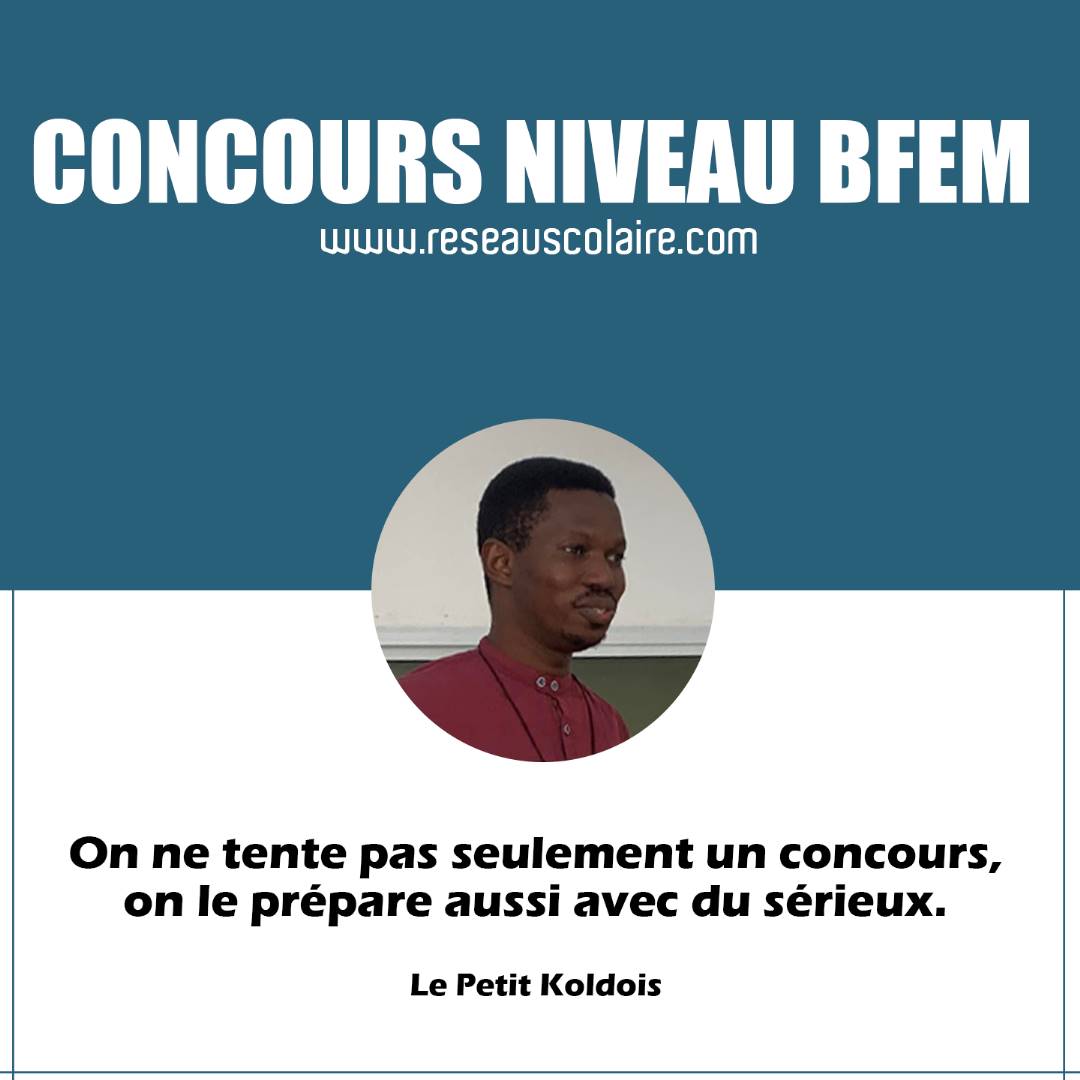 Liste des Concours 2023 ouverts niveau troisième.