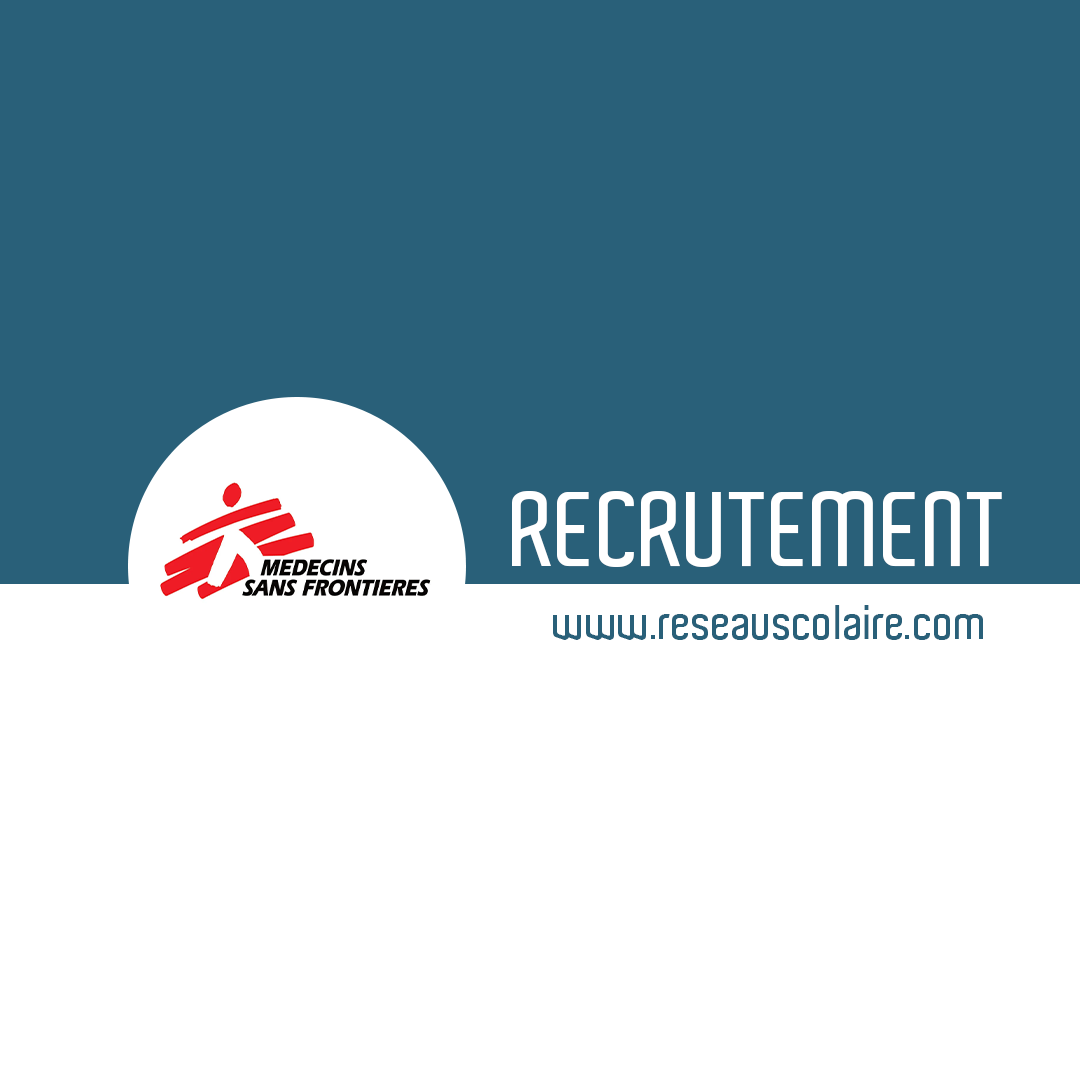 Médecins sans frontières recrute 01 Coordinateur Médical des Urgences
