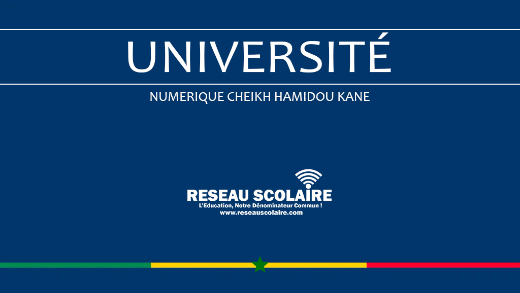 Université numérique Cheikh Hamidou KANE recrute 01 Chef de projet informatique
