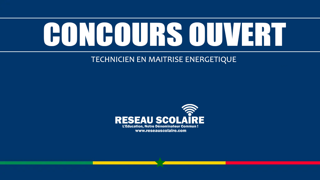 20. CONCOURS 2023 TECHNICIEN EN MAITRISE ENERGETIQUE