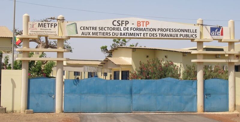 Concours d’entrée au CSFP-BTP de Diamniadio pour les bacheliers