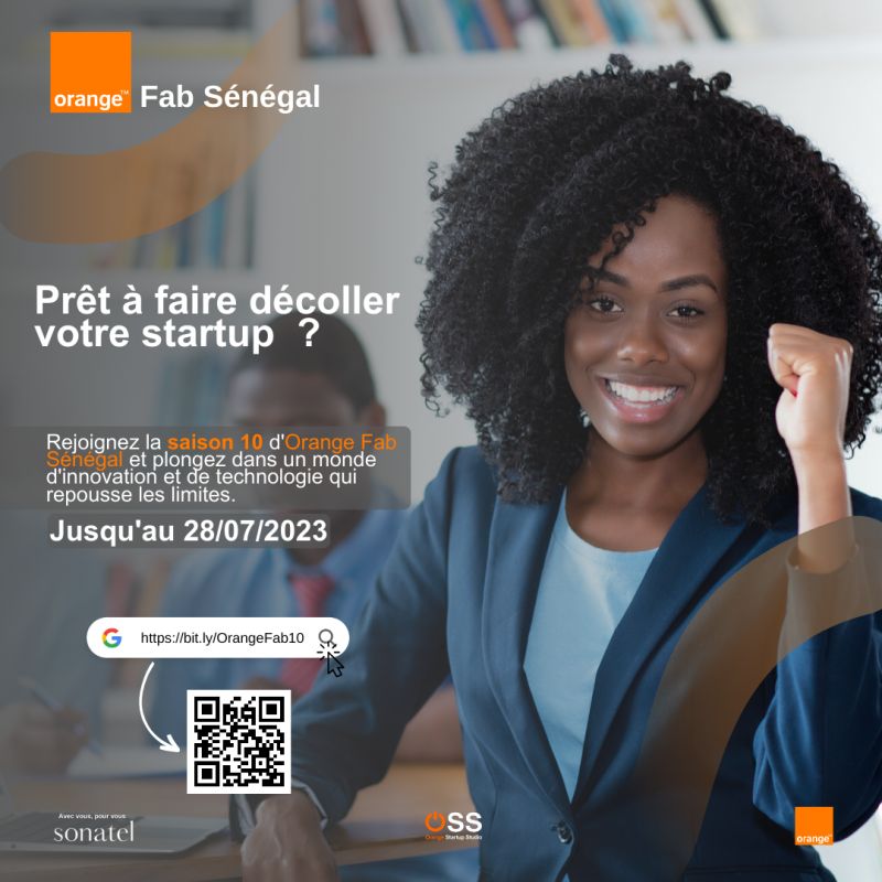 Rejoignez la saison 10 d'Orange Fab Sénégal et donnez vie à vos ambitions entrepreneuriales.