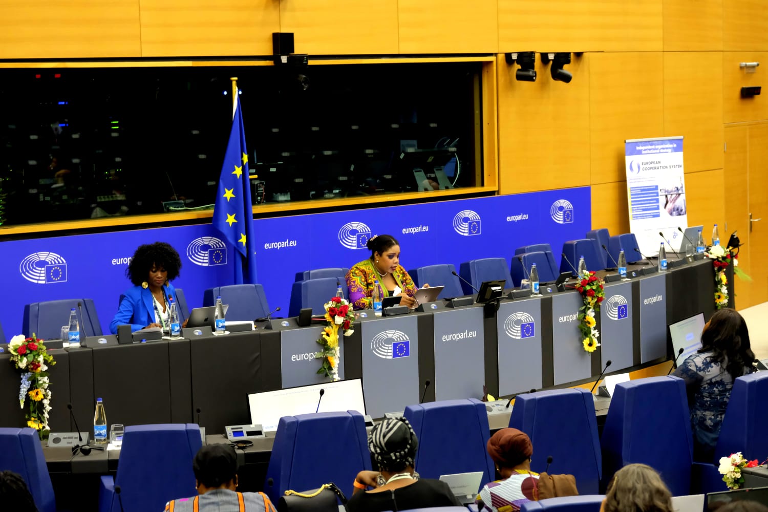 Photos de Patrick DIETZ dans l'après-midi du 12/07/24 au Forum Universel du Leadership Féminin, tenu au Parlement Européen de Strasbourg !