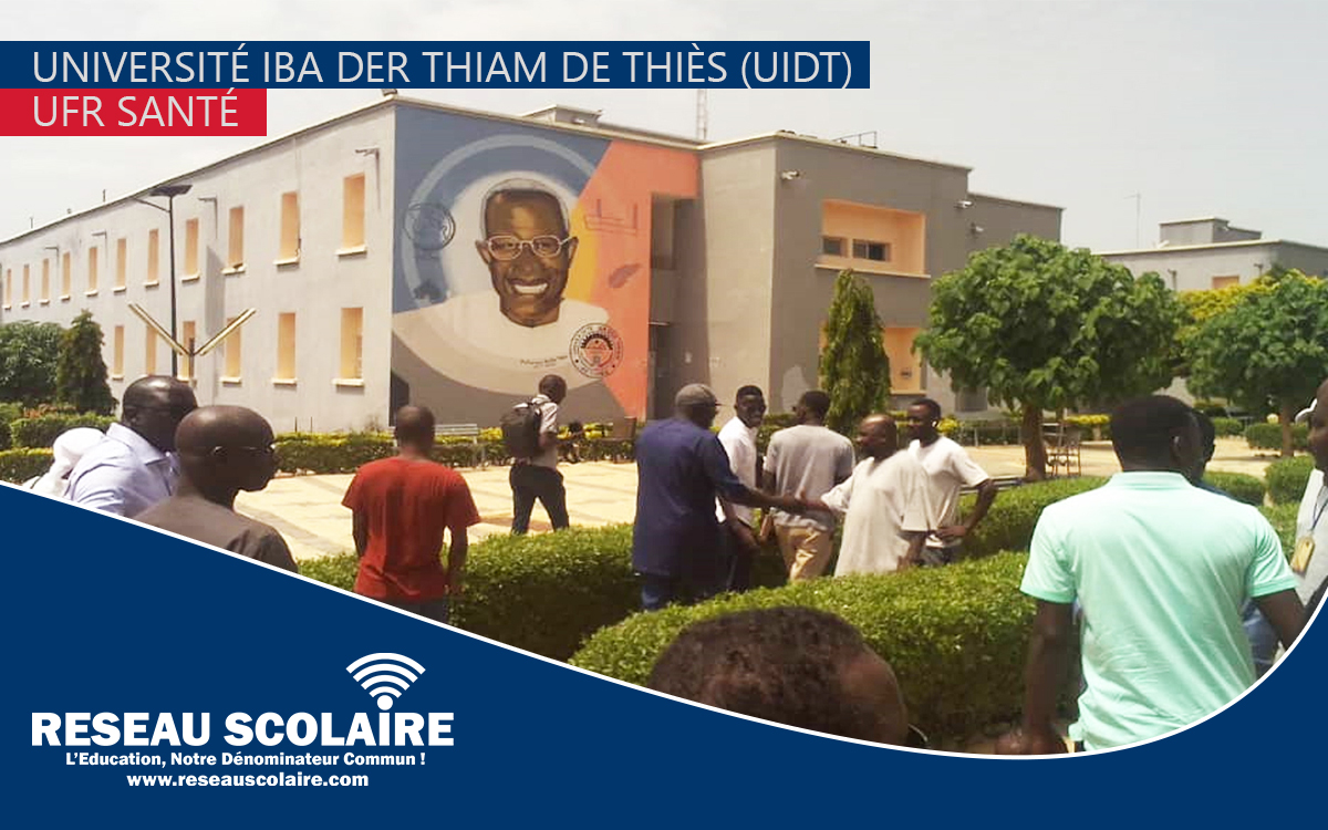 Université Iba Der Thiam de Thiès : Concours d'entrée UFR des sciences de la Santé pour les étrangers