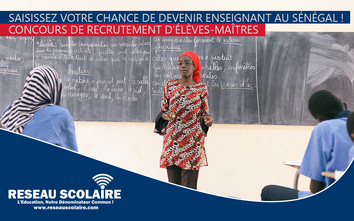 Déroulement Concours de recrutement d'élèves-maîtres (CREM), session 2024