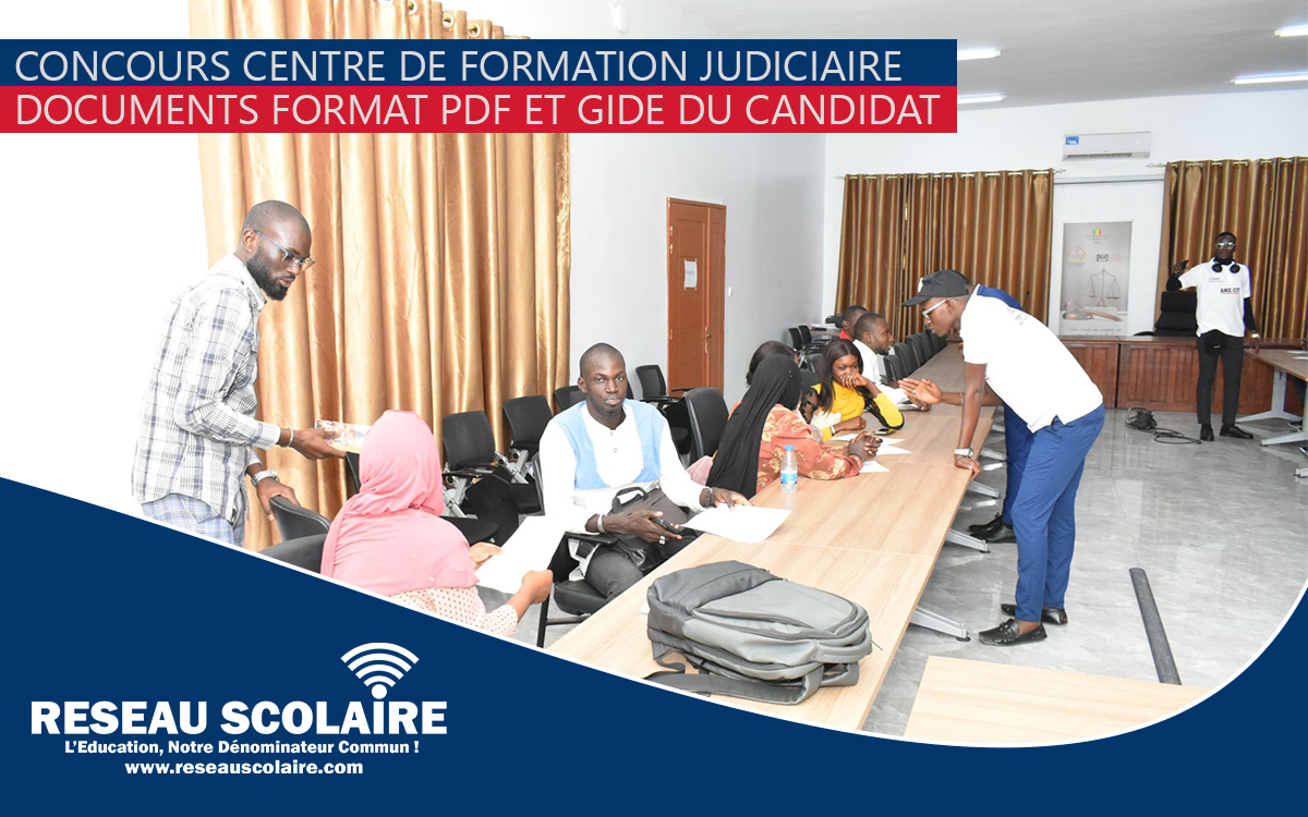 Prépa 2025 : Documents et Guide du candidat au Concours CFJ niveau Bac, Licence et Master