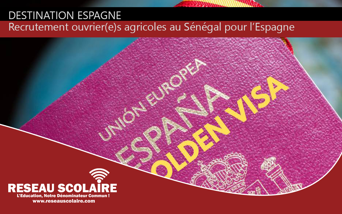 Appel à candidature pour recrutement ouvrier(e)s agricoles en Espagne