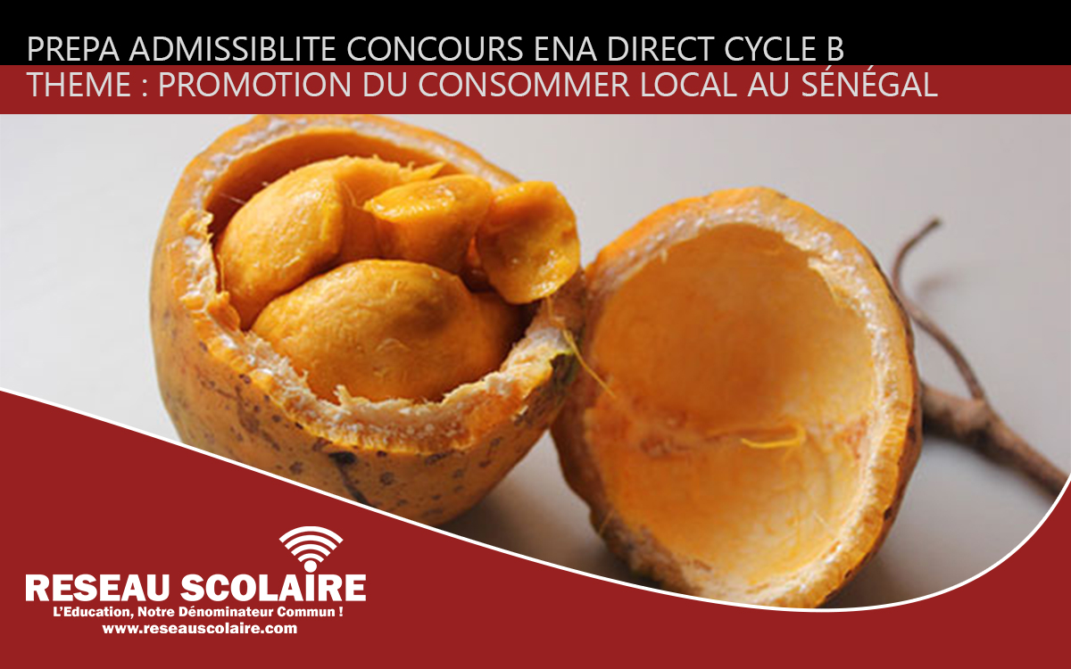 PREPA 9 SUR 22 ADMISSIBILITÉ LA PROMOTION DU CONSOMMER LOCAL CONCOURS ENA DIRECT CYCLE B