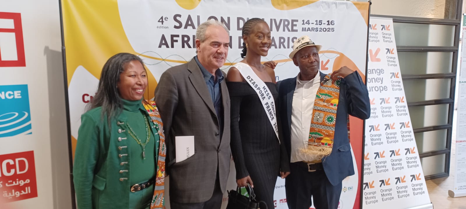 Album Salon du Livre Africain de Paris 4ème édition du SLAP VENDREDI 15 MARS 2025