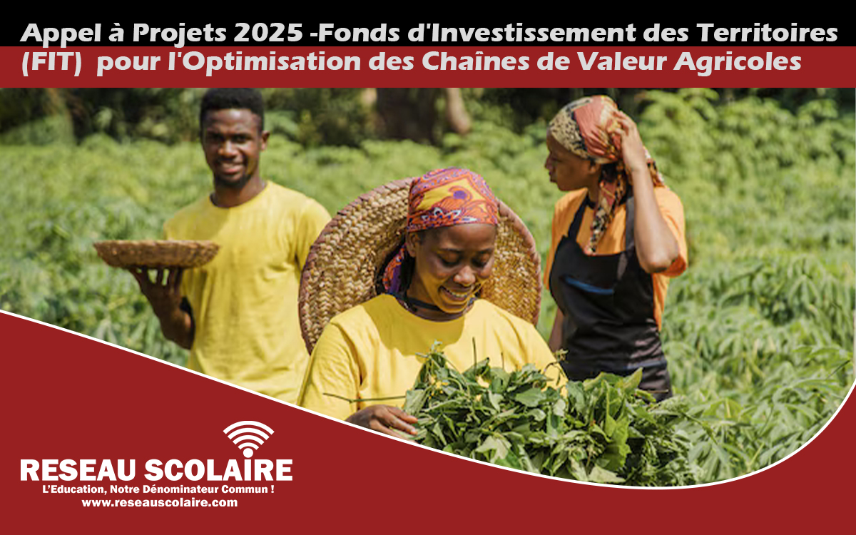 Appel à Projets 2025 – Fonds d'Investissement des Territoires (FIT)