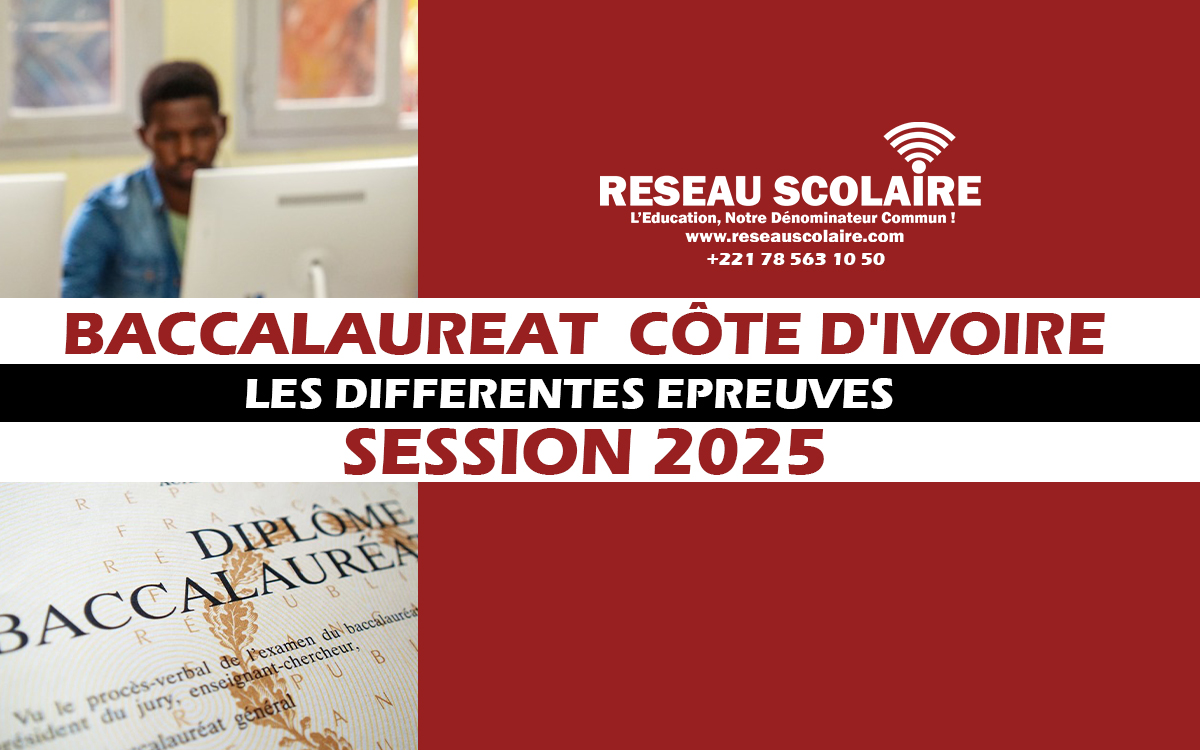 Annale BAC CÔTE D'IVOIRE 2025