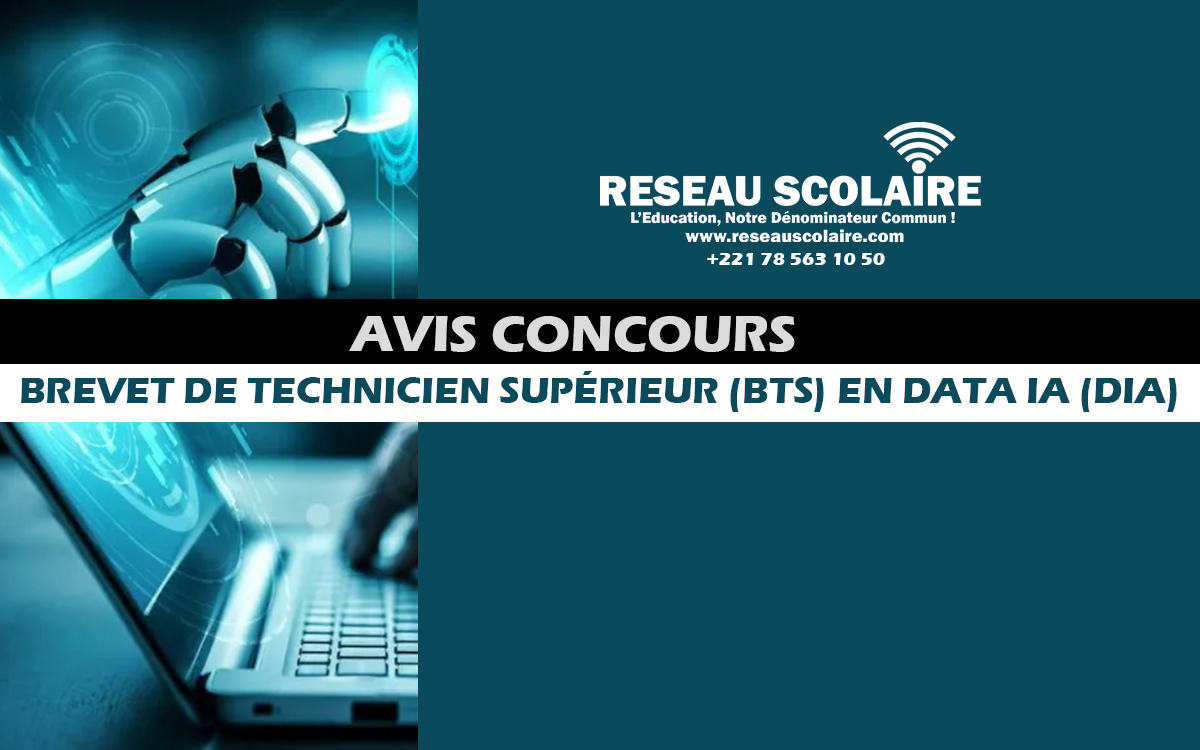 Ouverture du Concours Brevet de Technicien Supérieur (BTS) en Data IA
