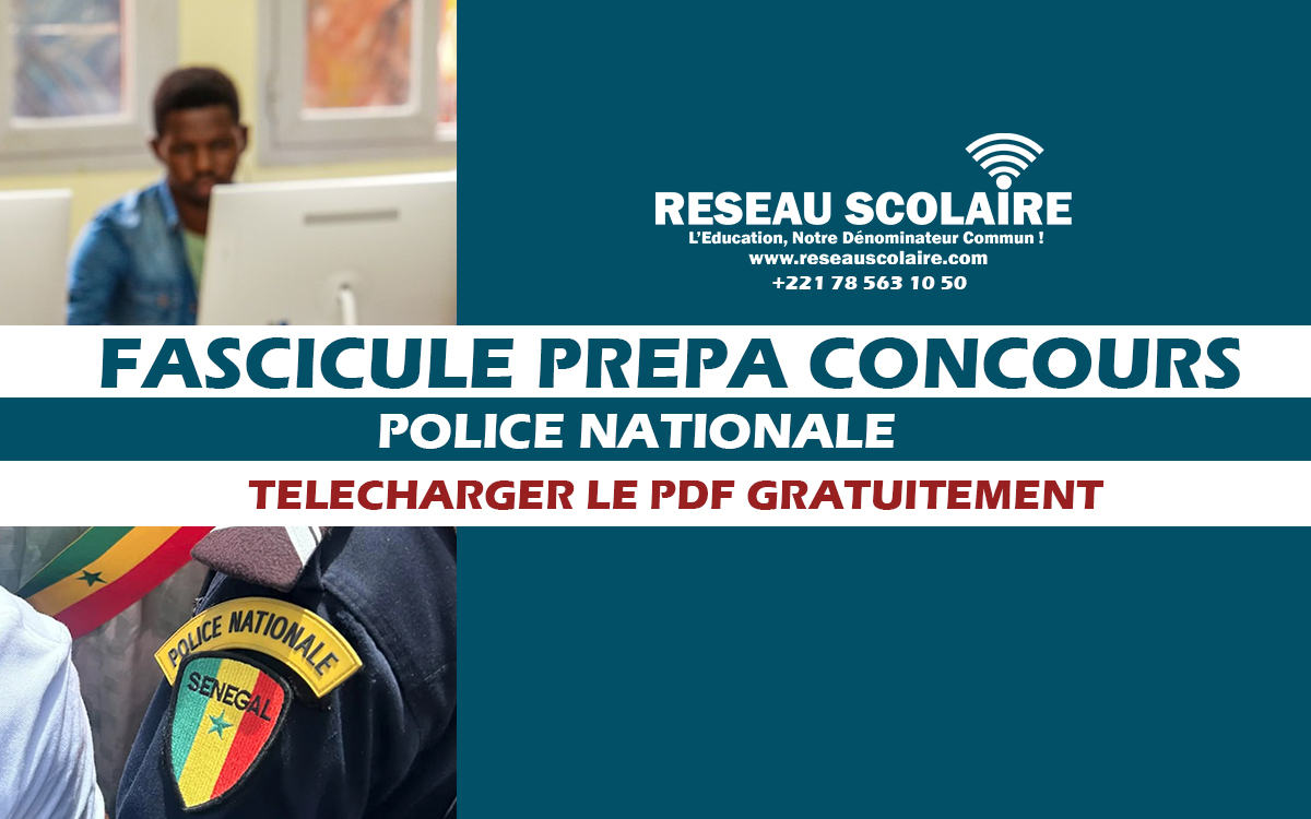 Fascicule Concours Police Nationale