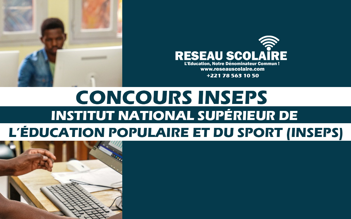 Concours INSEPS 2025 – Dépôts Ouverts