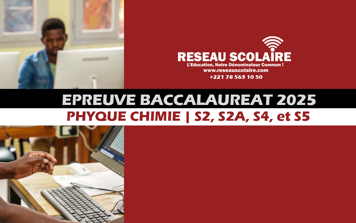 PHYSIQUE CHIMIE S BACCALAURÉAT GÉNÉRAL – SESSION 2025